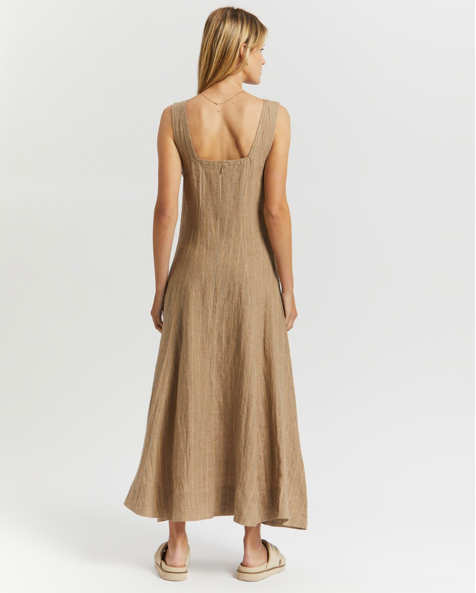 MARLE / anouk dress in linen / 10 (3890123183063452898)