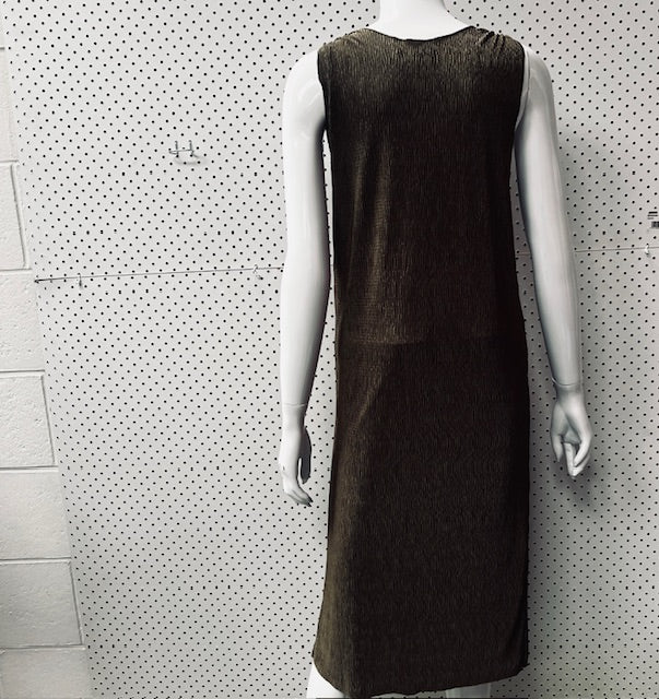 TOPSHOP / green fitted dress / s (3890199909293237821)