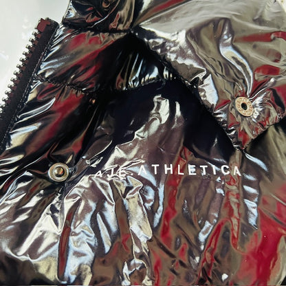 AJE ATHLETICA / glossy black puffer jacket / 04 (3890563842990443957)