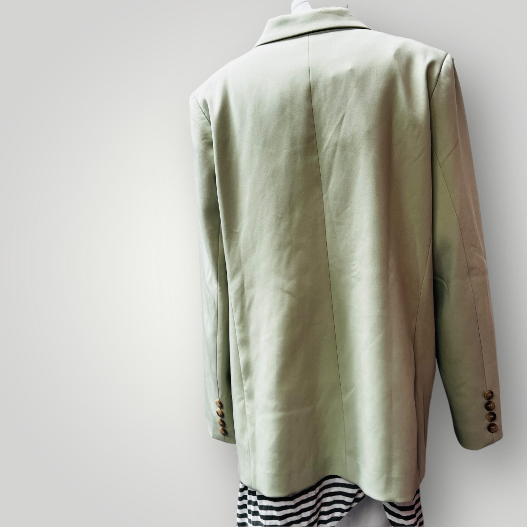IVY + JACK / semi fitted boyfriend blazer / 16 / new with tags (3890564013147953889)