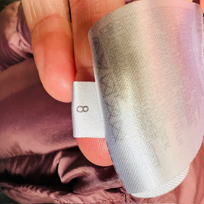 UNIQLO / longline down puffer in pink / S (3890670152695069049)