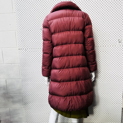 UNIQLO / longline down puffer in pink / S (3890670159099905442)