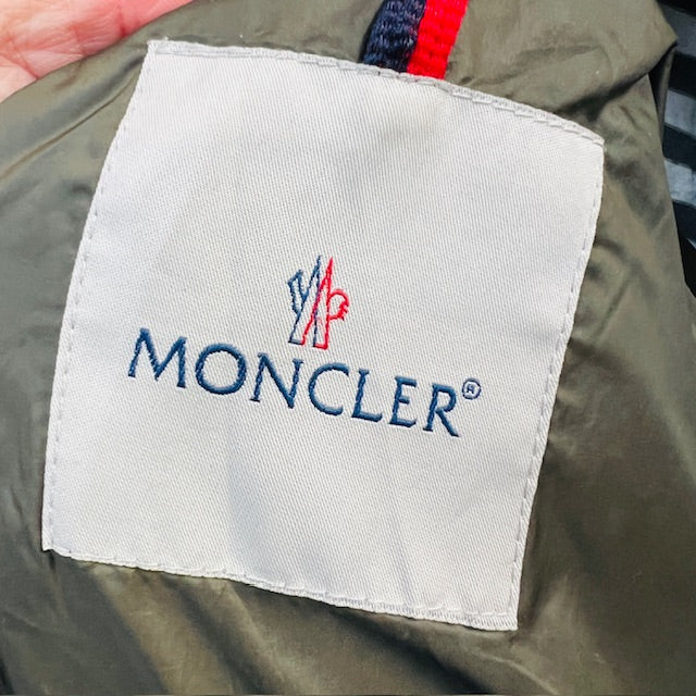 MONCLER / green hooded trench / 1 (3890670176204732796)