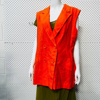 REPERTOIRE / colab waistcoat / papaya orange / 16 (3890670217499974981)
