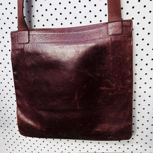 red / leather cross body satchel bag (3890670239393443701)