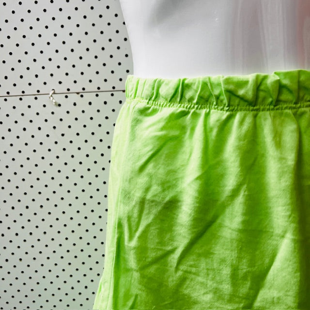 STELLA CLAIRE / indi skirt in bright green / M (3891167567200874644)