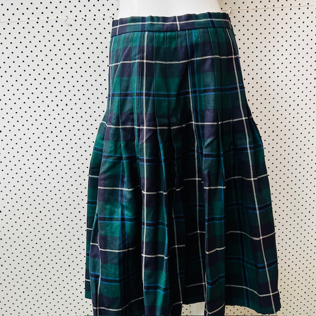 1990s nz vintage / TUDOR / wool kilt / 30 (3891167575696335548)
