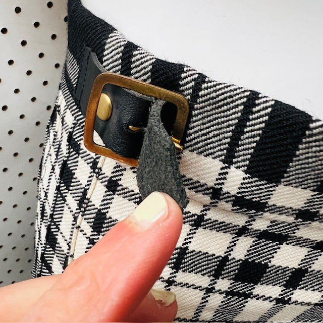 british vintage / JAMES PriNGLE WEAVERS / plaid wool mini kilt / s (3891167670365530805)