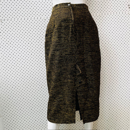 1990s vintage / URBANI / pencil skirt / s (3891167683899888075)