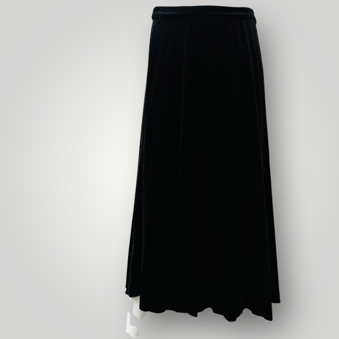 MAX / black velvet skirt / 10 (3891167960824171895)