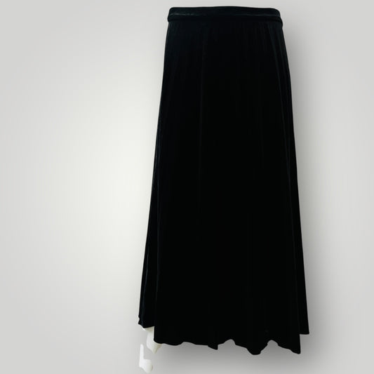 MAX / black velvet skirt / 10 (3891167960824171895)