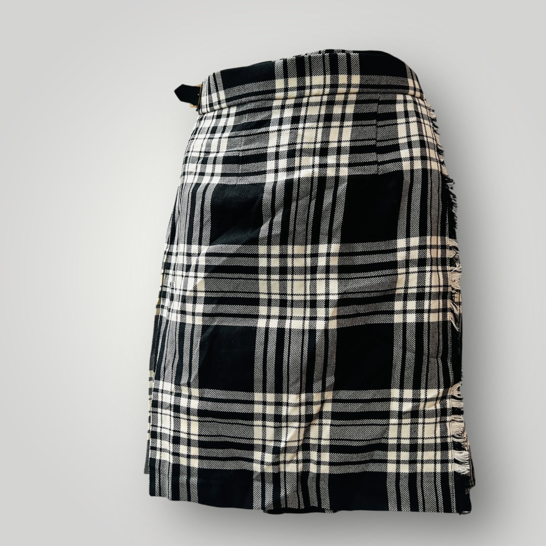 british vintage / JAMES PriNGLE WEAVERS / plaid wool mini kilt / s (3891167966011802852)