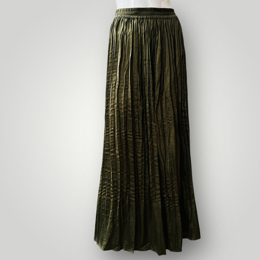 Jane James / Tess Crushed Skirt Olive / 20 (3891167971572349554)