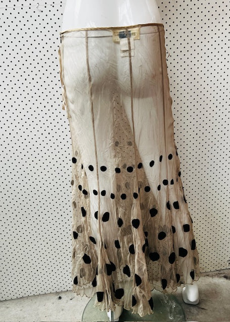 TRELISE COOPER / 'domino' sheer skirt / 12 (3891174847593222974)