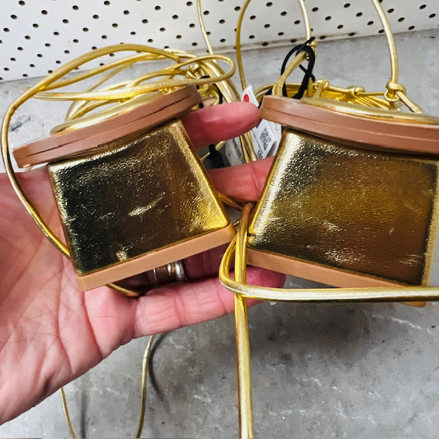 ZARA / gold sandals / 42 / new (3891322222548116092)