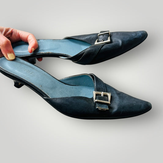 1990s vintage / ESPRIT / kitten heels / 39 (3891322637146567352)