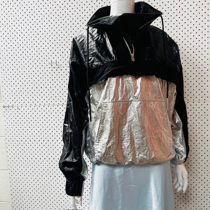 CAMILLA MARC / pheonix crop jacket / silver / s (3891673458796216346)