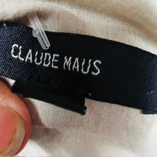 CLAUDE MAAS / brown suede leather jacket / 10 (3891673494319745774)