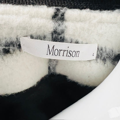 MORRISON / white jacket with black grid / s (3891673523567633508)