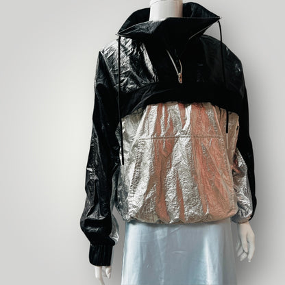 CAMILLA MARC / pheonix crop jacket / silver / s (3891673700566805894)