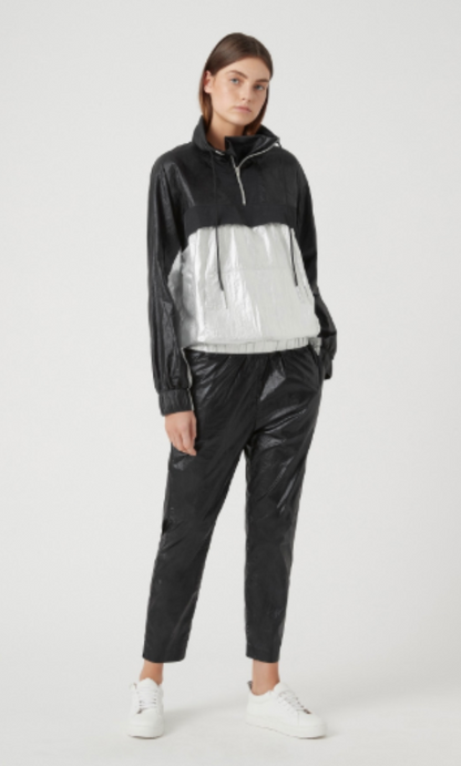 CAMILLA MARC / pheonix crop jacket / silver / s (3891681973729459702)