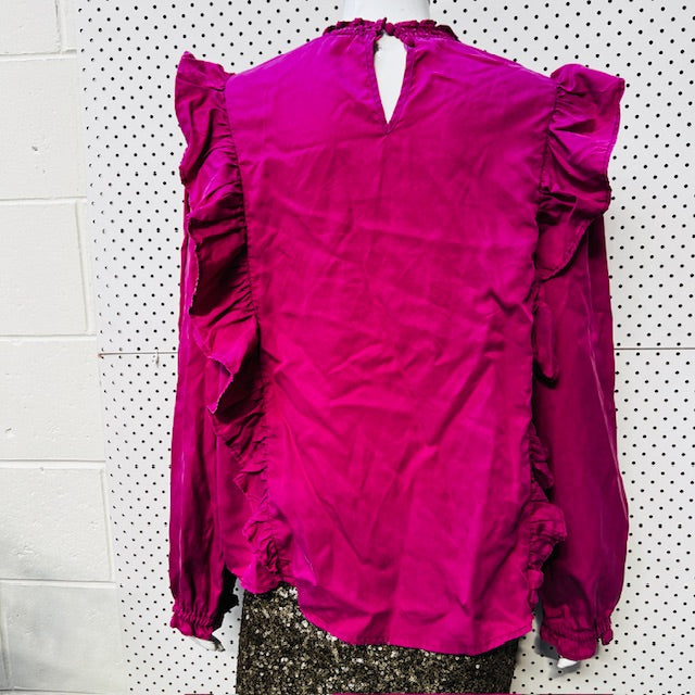 DECJUBA / longsleeved top with ruffles / 12 (3891766806430621747)