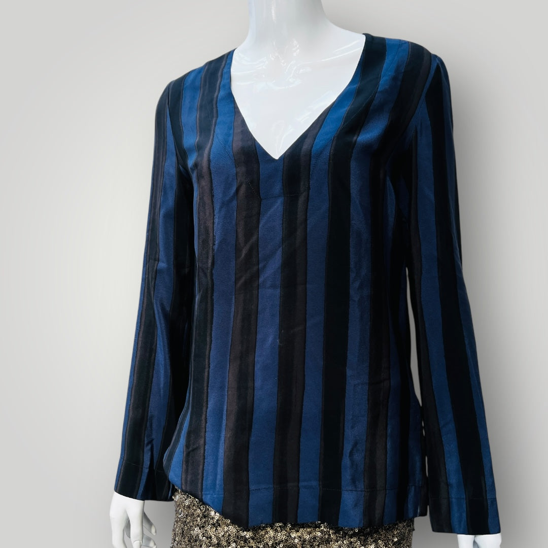 KATE SYLVESTER / silk top / s (3891767885857014162)