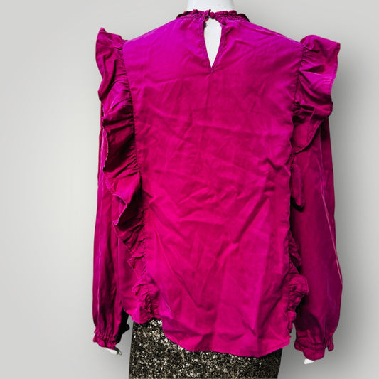 DECJUBA / longsleeved top with ruffles / 12 (3891767917977067080)
