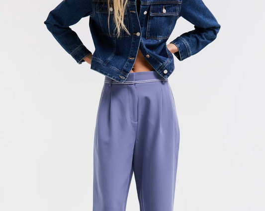 SUPERETTE / dover pants / blue / 12 / new with tags / $249 rrp (3891844534688986845)