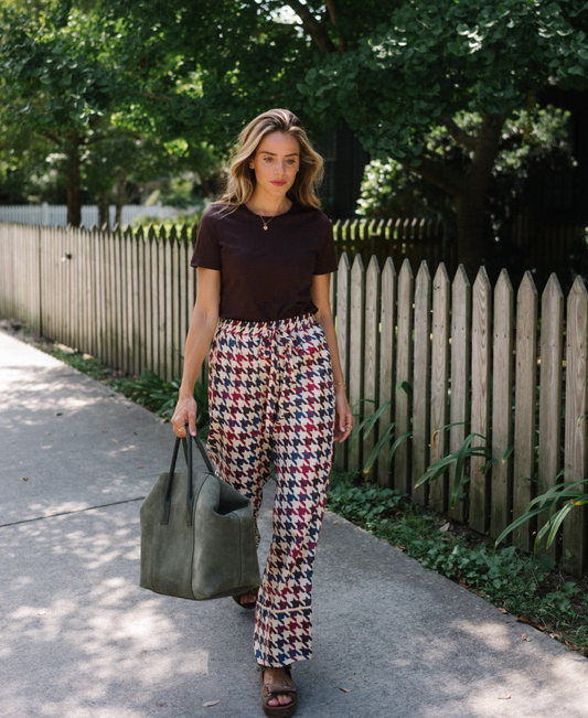 LEE MATHEWS / harper pants / 100% silk / 5 (16) (3891846048208398410)