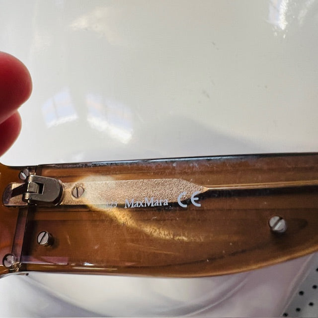 vintage MAXMARA / oval sunglasses / 125mm (3891925311070217931)