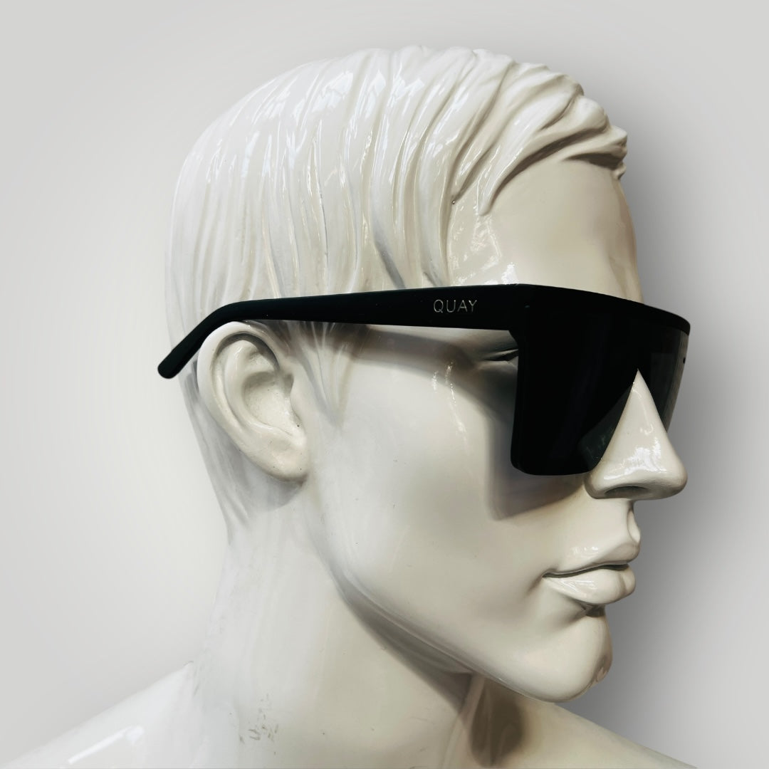 Quay Eyewear Quay Hindsight Sonnenbrille Quay Hindsight Black And