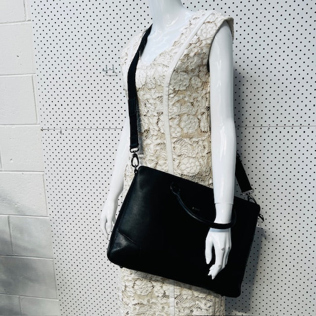 MORRISEY / cross body leather satchel (3892381917564620409)