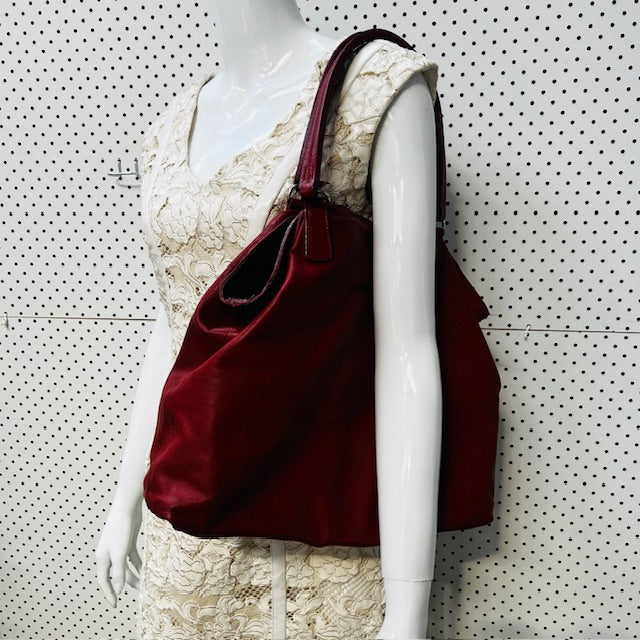 COUNTRY ROAD / red leather shoulder bag (3892381919234888752)