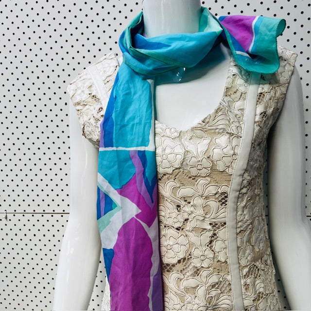 vintage / OROTON / silk scarf (3892381932377175245)