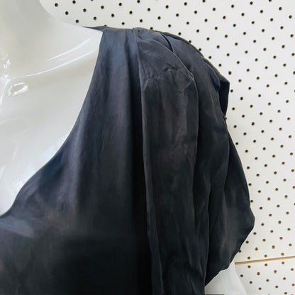 HAILWOOD / black dress with ruched details / 14 (3892381976670924354)