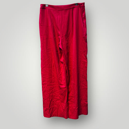 SHEIN / pink wide legged pants / L (3892383785828924319)