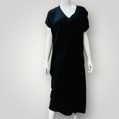 HAILWOOD / black dress with ruched details / 14 (3892383812682486093)