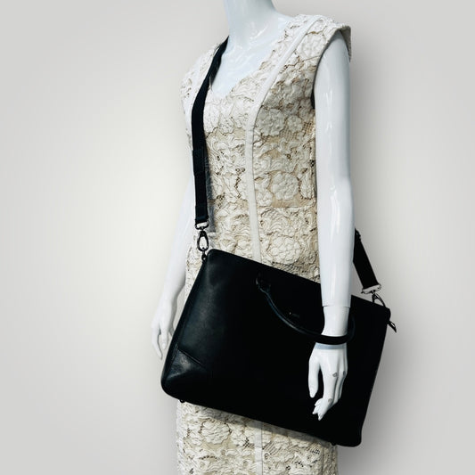 MORRISEY / cross body leather satchel (3892383839538597524)
