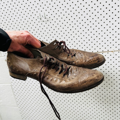 IXOS / leather oxfords / 40 (3892559102160178394)