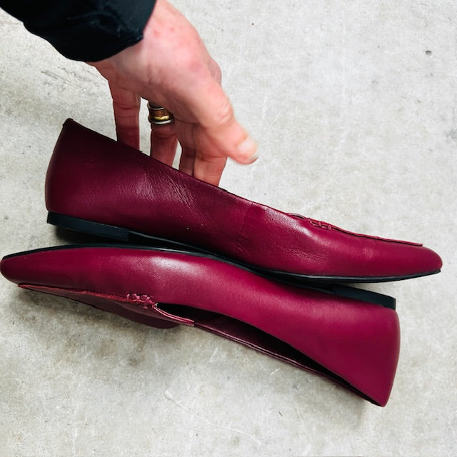 WITTNER / leather loafers / 38 (3892559105564678455)