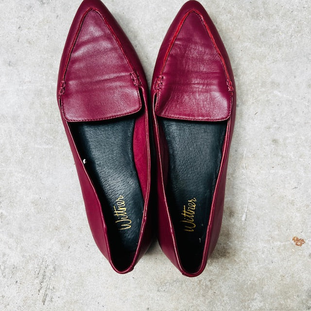 WITTNER / leather loafers / 38 (3892559107482517291)