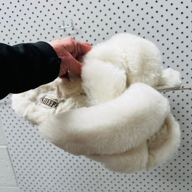 SHEEPZ / sheepskin slippers / 40 (3892559174810112964)