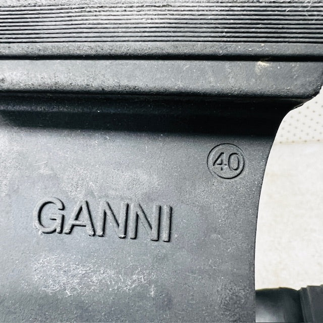 GANNI / leather chunky boots / 40 (3892559186488352383)