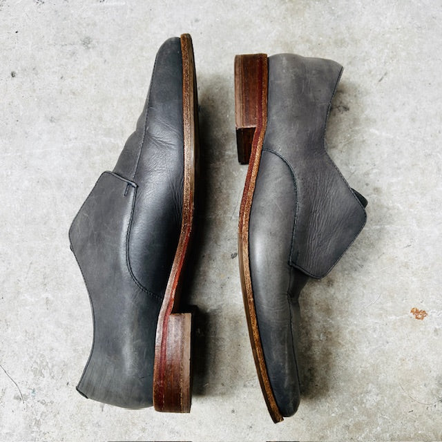 TRENERY / leather loafers without laces / 41 (3892559293628833620)