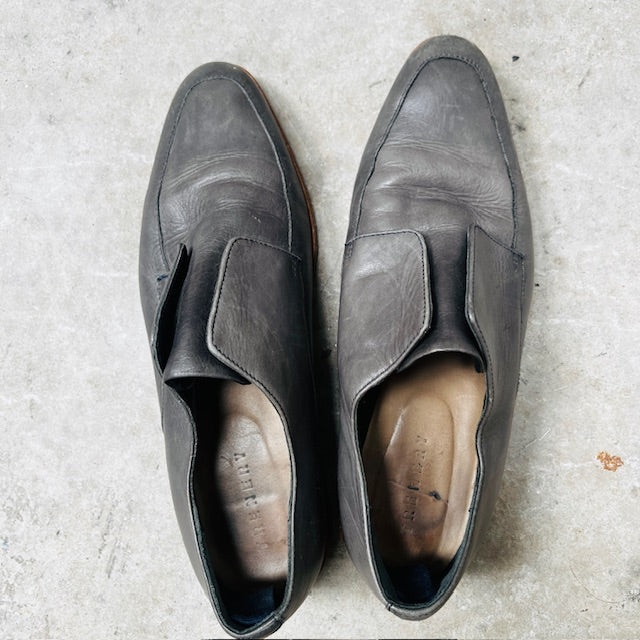 TRENERY / leather loafers without laces / 41 (3892559296738843444)
