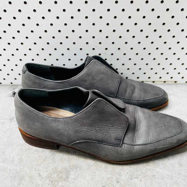 TRENERY / leather loafers without laces / 41 (3892559298773903988)