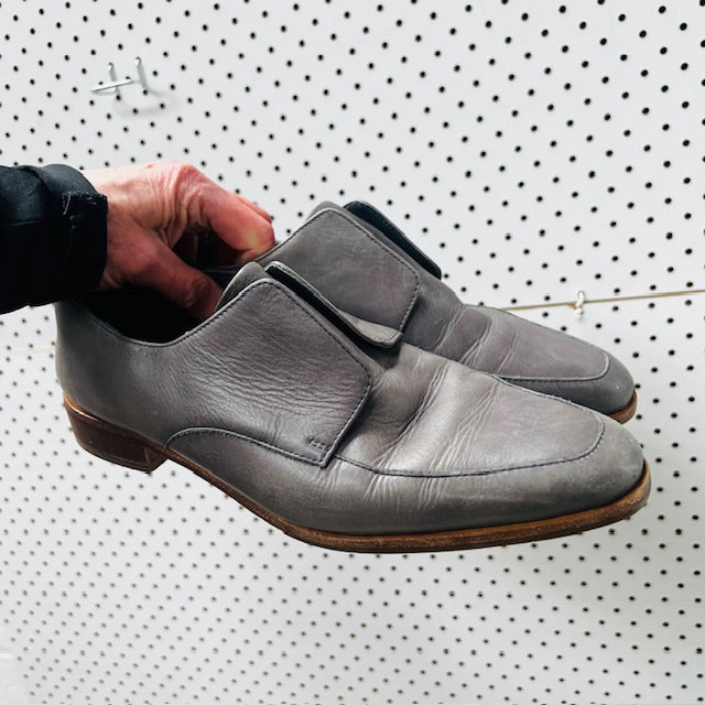 TRENERY / leather loafers without laces / 41 (3892559300448581243)