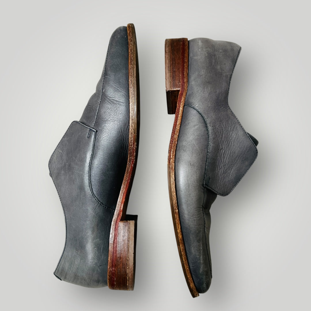 TRENERY / leather loafers without laces / 41 (3892559788323336822)