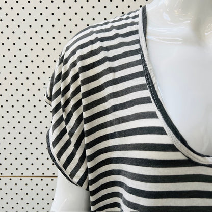 BASSIKE / striped dress / s (3893493113716511869)